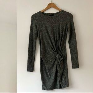 Topshop long sleeve jersey dress